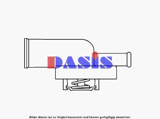 AKS DASIS termostatas, aušinimo skystis 750902N